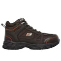 Dark Brown - Back - Skechers Mens Ledom Safety Boots
