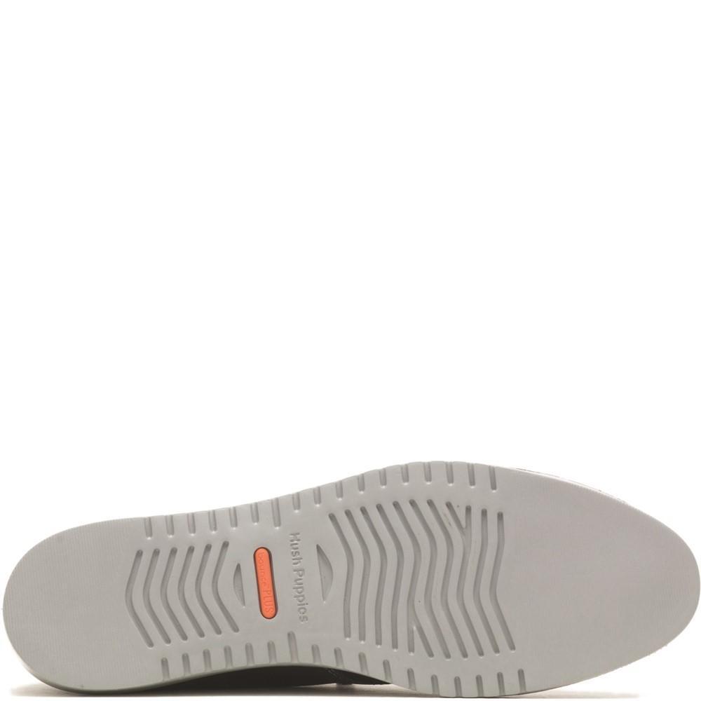 Black - Lifestyle - Hush Puppies Womens-Ladies Everyday Leather Shoes