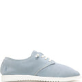 Light Blue - Back - Hush Puppies Womens-Ladies Everyday Leather Shoes