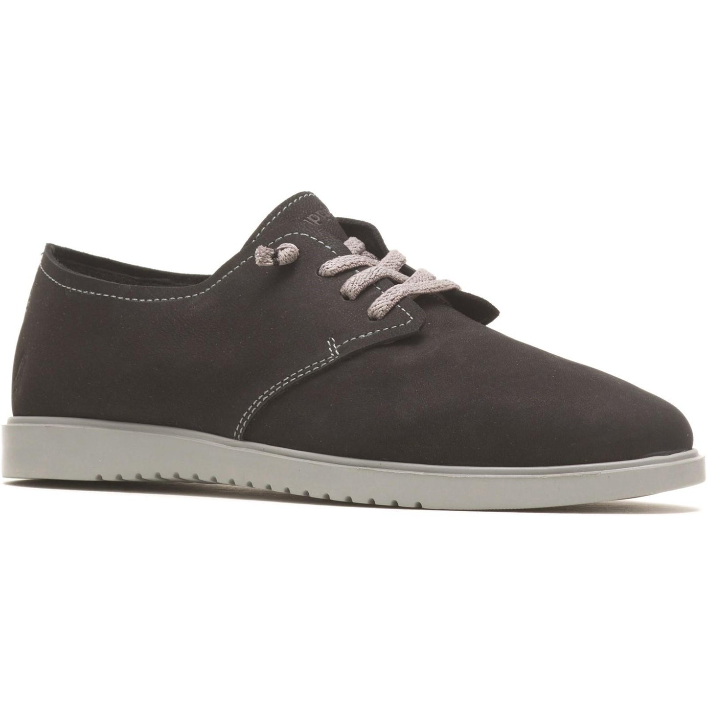 Black - Front - Hush Puppies Womens-Ladies Everyday Leather Shoes
