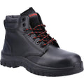 Black - Front - Centek Mens FS317C S3 Leather Safety Boots