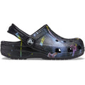 Black - Back - Crocs Childrens-Kids Classic Out Of This World II Space Clogs