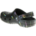 Black - Side - Crocs Childrens-Kids Classic Out Of This World II Space Clogs
