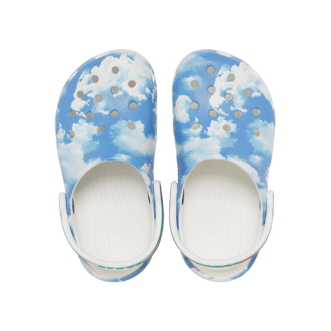 White-Sky Blue - Lifestyle - Crocs Childrens-Kids Classic Out Of This World II Clogs