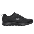 Black - Back - Skechers Womens-Ladies Ghenter Srelt Safety Shoes