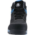 Black-Blue - Close up - Albatros Mens Tofane CTX Mid S3 Leather Safety Boots