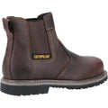 Brown - Side - Caterpillar Mens Powerplant Dealer Leather Safety Boots