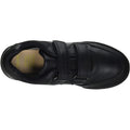Black - Lifestyle - Geox Boys Poseido Leather School Shoes