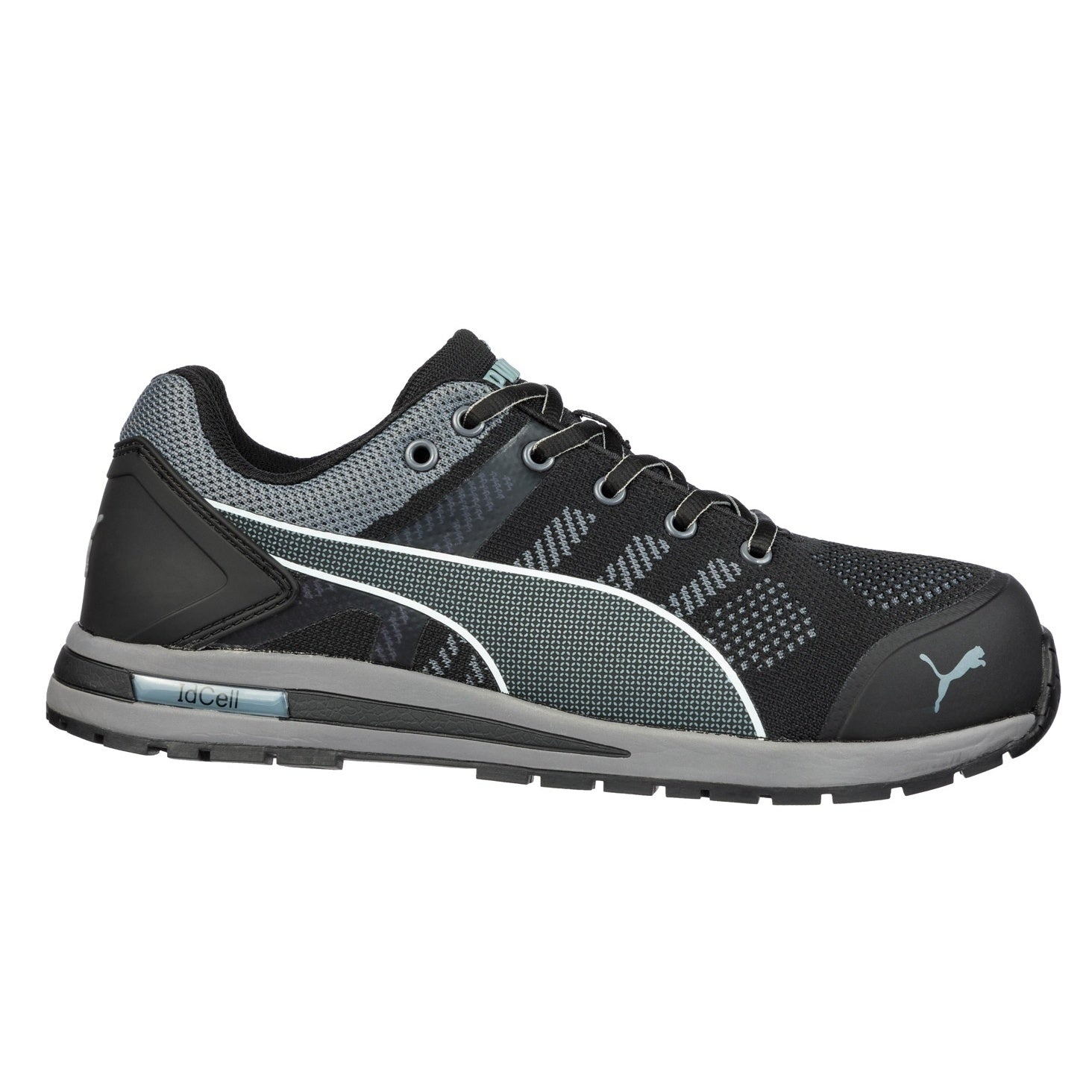 Black - Back - Puma Safety Mens Elevate Low Knitted Safety Trainers