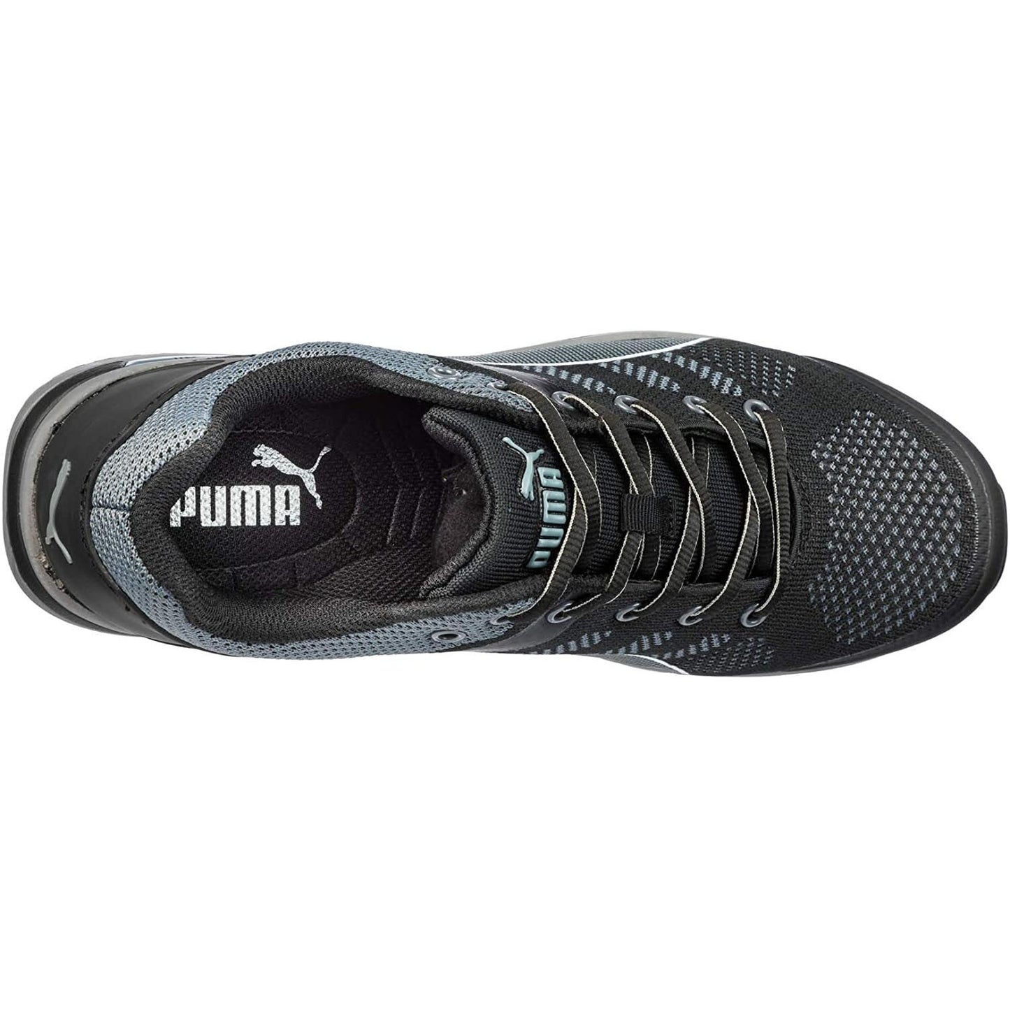 Black - Lifestyle - Puma Safety Mens Elevate Low Knitted Safety Trainers