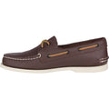 Brown - Lifestyle - Sperry Womens-Ladies Authentic Original Leather Boat Shoes