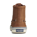 Tan - Side - Sperry Mens Bahama Storm Leather Ankle Boots