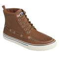 Tan - Front - Sperry Mens Bahama Storm Leather Ankle Boots