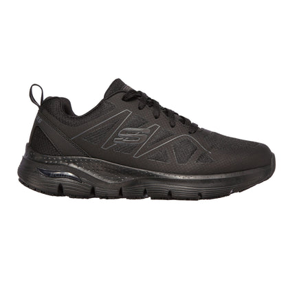 Black - Back - Skechers Mens SR Axtell Safety Shoes