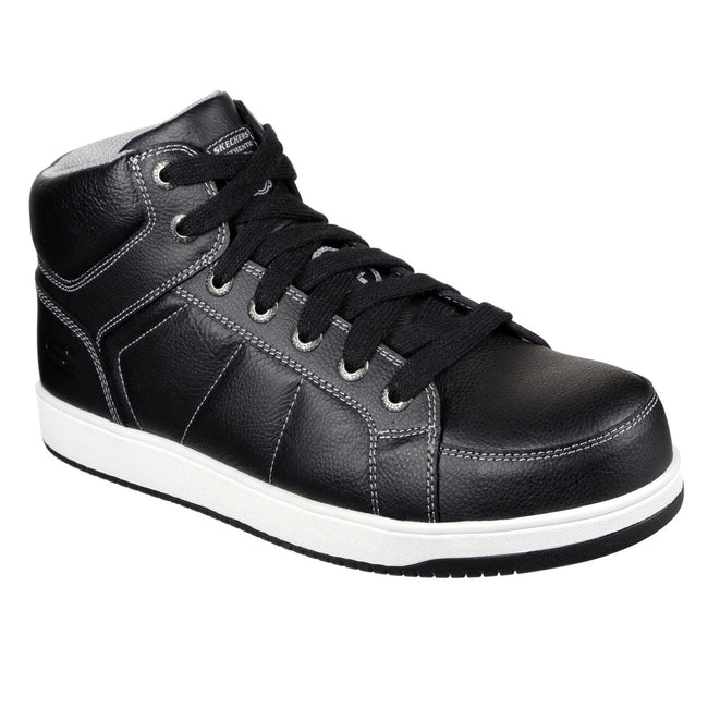 men's skechers work shoes with memory foam