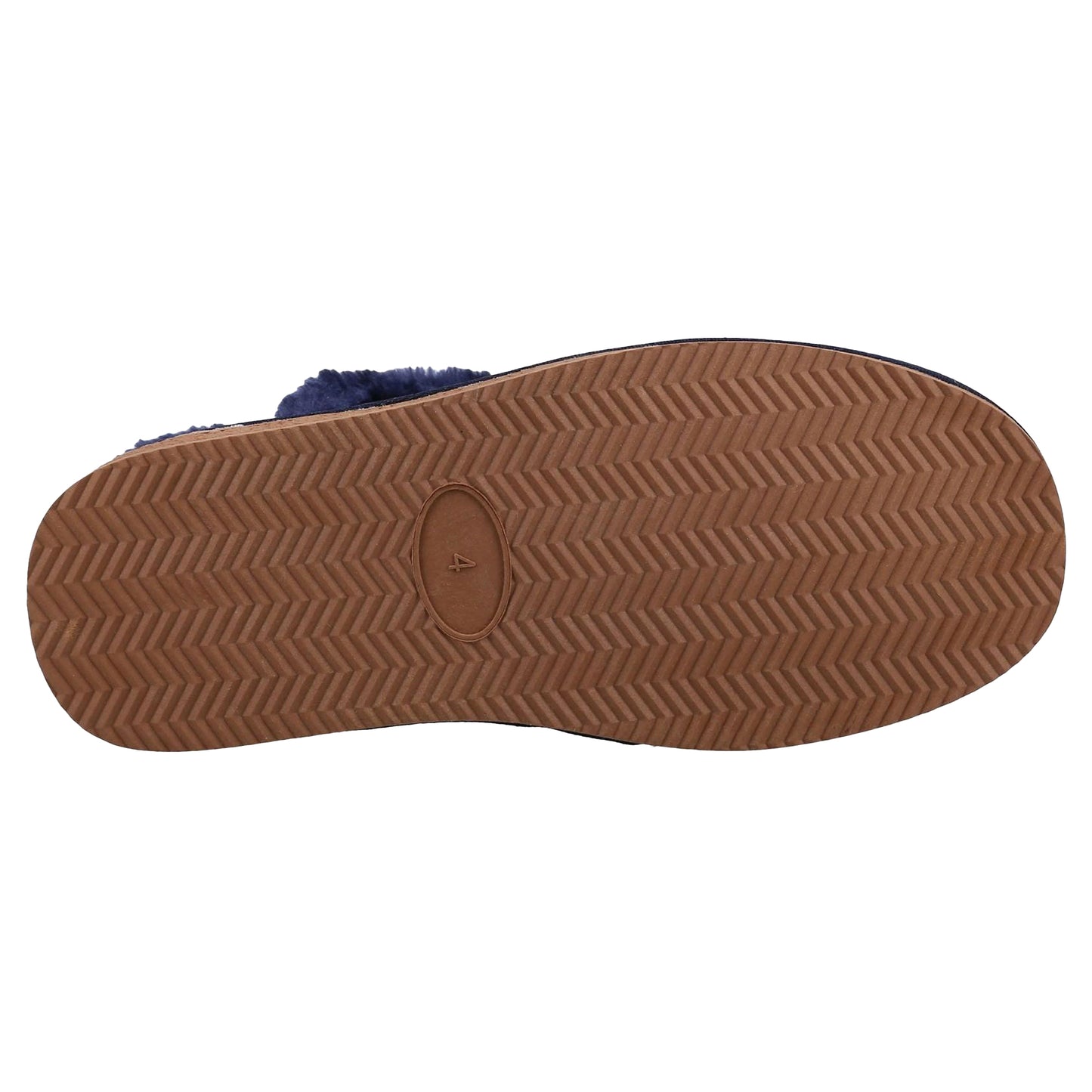 Navy - Lifestyle - Hush Puppies Womens-Ladies Ashleigh Suede Slipper Boots