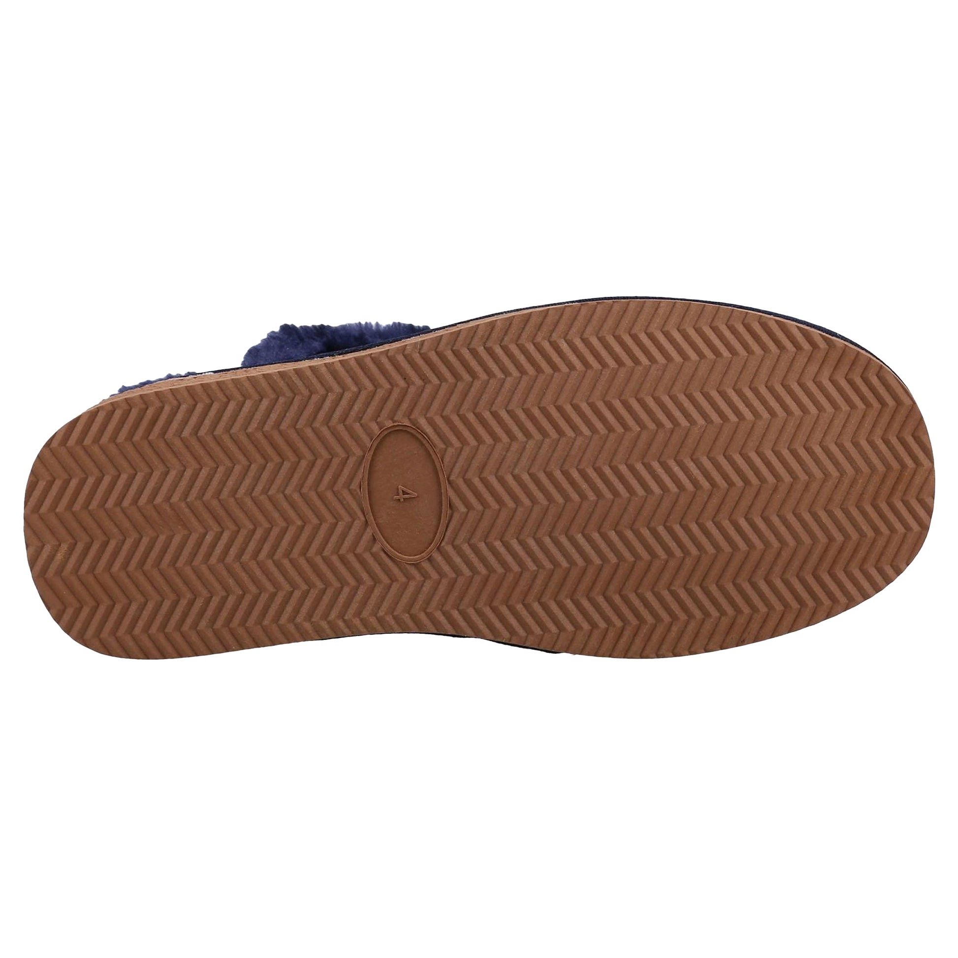 Navy - Lifestyle - Hush Puppies Womens-Ladies Ashleigh Suede Slipper Boots