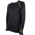 Black - Back - Caterpillar Mens Thermal Top