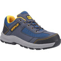 Navy-Grey - Front - Caterpillar Mens Elmore Safety Trainers