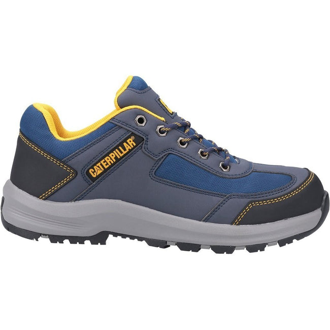 Navy-Grey - Lifestyle - Caterpillar Mens Elmore Safety Trainers