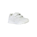 White - Front - Geox Boys Pavel School Shoes