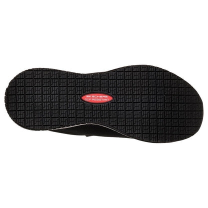 Black - Pack Shot - Skechers Womens-Ladies Squad SR Wide Shoes