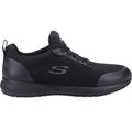 Black - Back - Skechers Mens Squad SR Myton Occupational Shoes