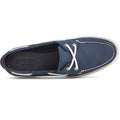 Navy - Lifestyle - Sperry Womens-Ladies Authentic Original Leather Boat Shoes