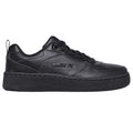 Black - Back - Skechers Boys Court 92 Sport School Shoes