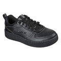 Black - Front - Skechers Boys Court 92 Sport School Shoes