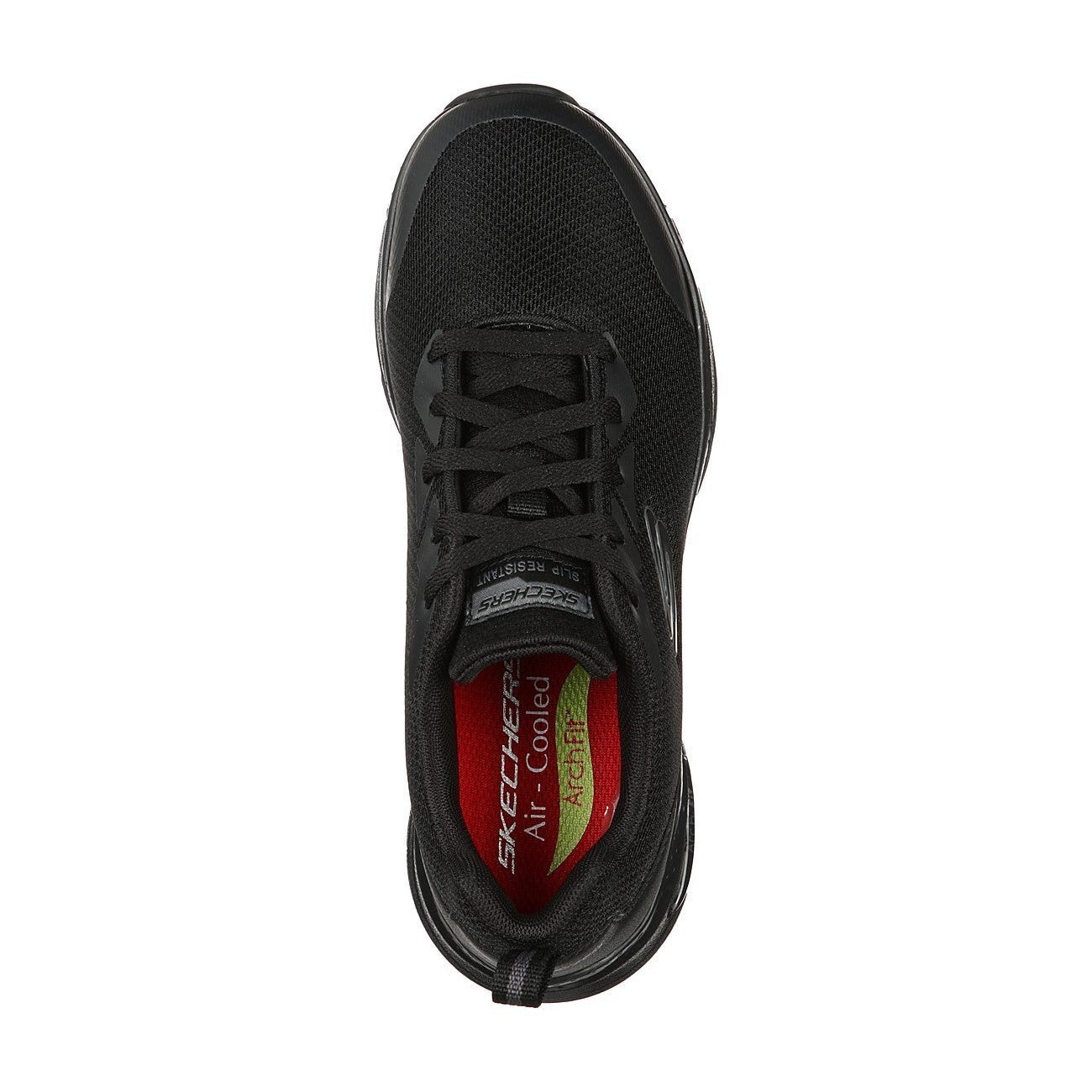 Black - Lifestyle - Skechers Womens-Ladies Arch Fit Safety Shoes