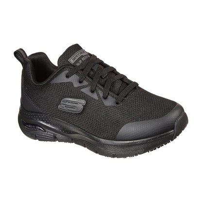 Black - Front - Skechers Womens-Ladies Arch Fit Safety Shoes