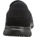 Black - Side - Skechers Mens McAllen Wide Safety Shoes