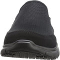 Black - Close up - Skechers Mens McAllen Wide Safety Shoes