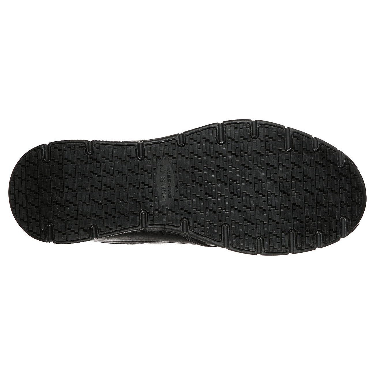 Black - Pack Shot - Skechers Mens Nampa Groton Occupational Shoes
