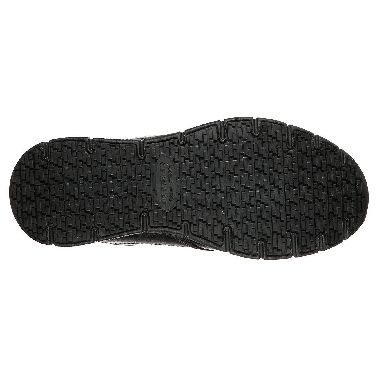 Black - Pack Shot - Skechers Womens-Ladies Nampa Annod Occupational Shoes