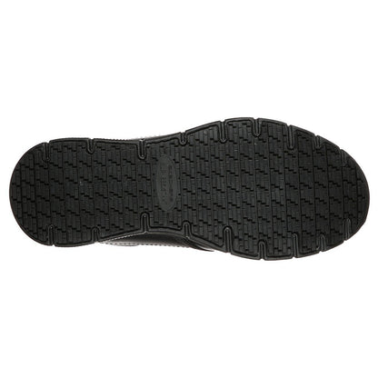 Black - Pack Shot - Skechers Womens-Ladies Nampa Annod Occupational Shoes