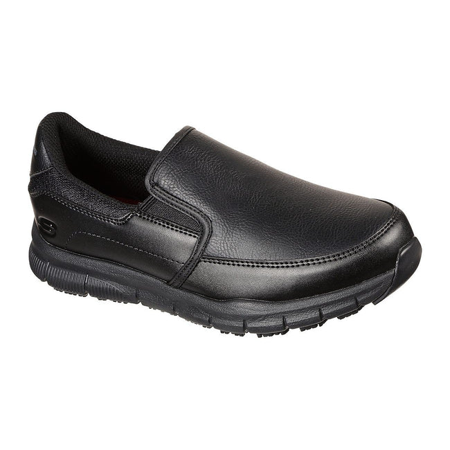 Black - Front - Skechers Womens-Ladies Nampa Annod Occupational Shoes