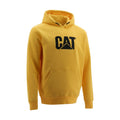 Yellow - Front - Caterpillar Trademark CW10646 Hooded Sweatshirt - Mens Sweatshirts