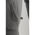 Heather Grey - Lifestyle - Caterpillar Trademark CW10646 Hooded Sweatshirt - Mens Sweatshirts