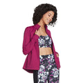 Magenta - Front - Skechers Womens-Ladies Gowalk Mesh Jacket