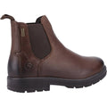 Brown - Side - Cotswold Mens Farmington Leather Boots