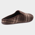 Brown - Side - Cotswold Mens Syde Slippers