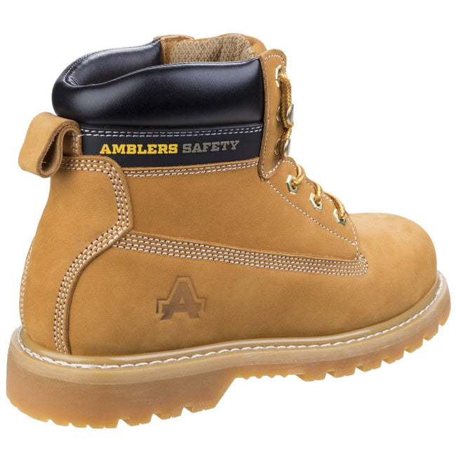 Honey - Back - Amblers Steel FS7 Steel Toe Cap Boot - Mens Boots