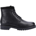 Black - Back - Cotswold Mens Thorsbury Leather Ankle Boots