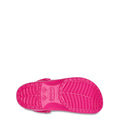 Candy Pink - Side - Crocs Womens-Ladies Transparent Clogs