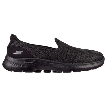 Black - Back - Skechers Womens-Ladies GOwalk 6 Big Splash Walking Shoes
