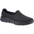 Black - Front - Skechers Womens-Ladies GOwalk 6 Big Splash Walking Shoes