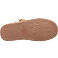 Brown - Lifestyle - Hush Puppies Womens-Ladies Ashleigh Leopard Print Suede Slipper Boots
