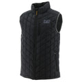 Charcoal Black - Front - Caterpillar Mens Insulated Body Warmer